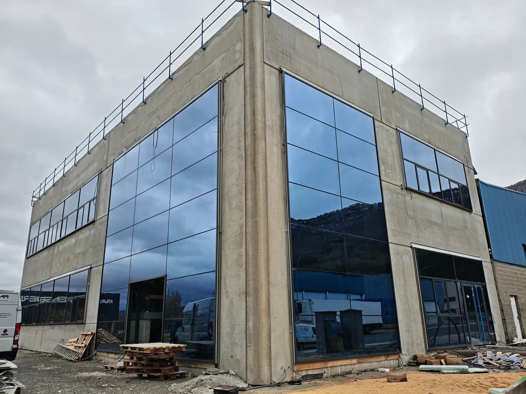 Proyecto de fachada ventilada en Navarra 27
